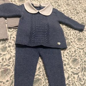 Paz Rodriguez 100% wool gorgeous baby outfit